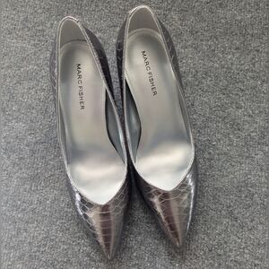marc fisher caitlin heel pewter